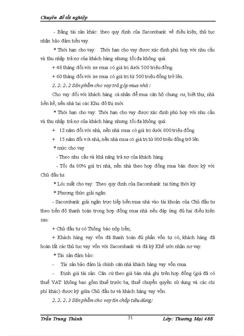 image for page Phát triển hoạt động cho vay tiêu dùng tại ngân hàng Thương mại cổ phần Sài Gòn Thương tín (sacombank)