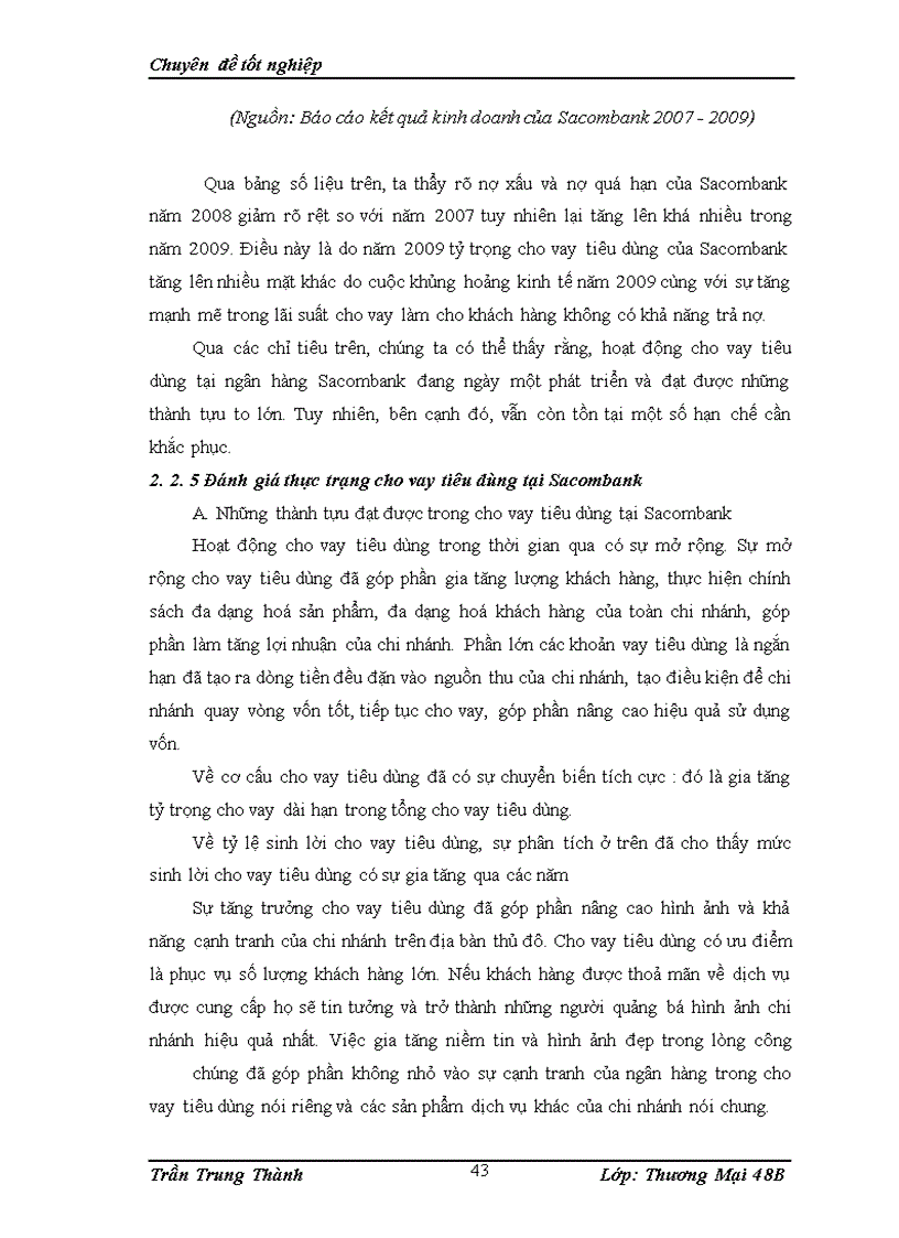 image for page Phát triển hoạt động cho vay tiêu dùng tại ngân hàng Thương mại cổ phần Sài Gòn Thương tín (sacombank)