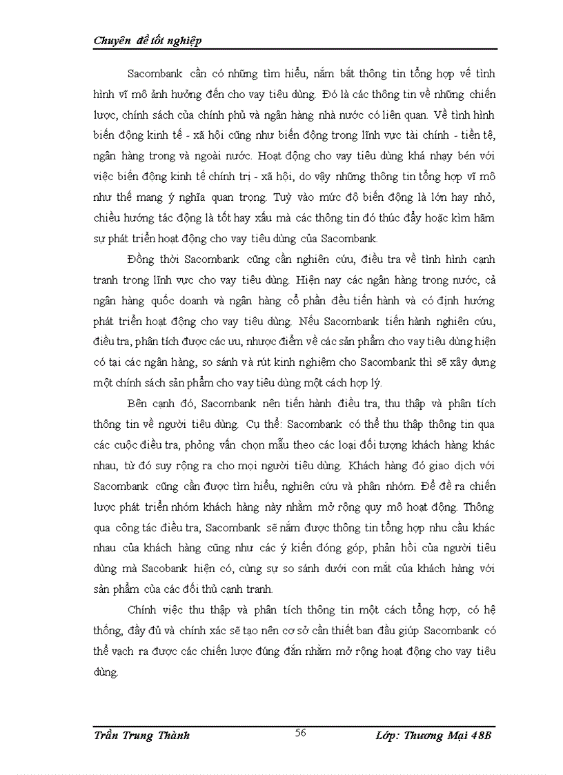image for page Phát triển hoạt động cho vay tiêu dùng tại ngân hàng Thương mại cổ phần Sài Gòn Thương tín (sacombank)