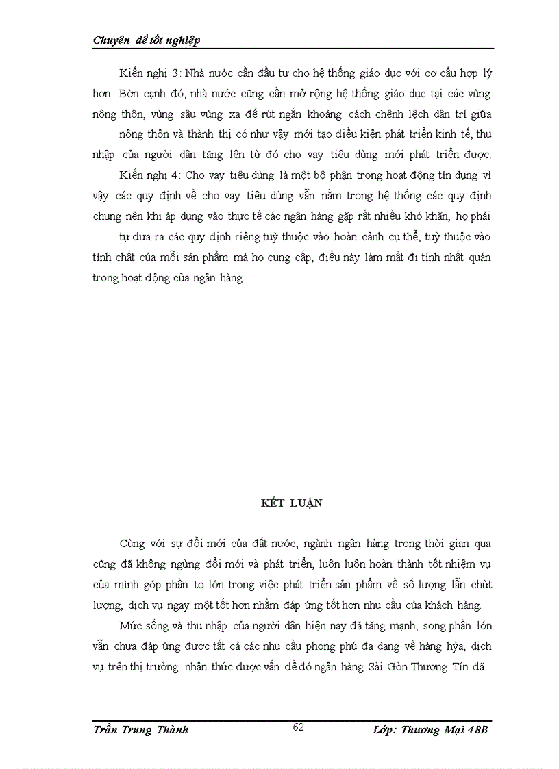 image for page Phát triển hoạt động cho vay tiêu dùng tại ngân hàng Thương mại cổ phần Sài Gòn Thương tín (sacombank)