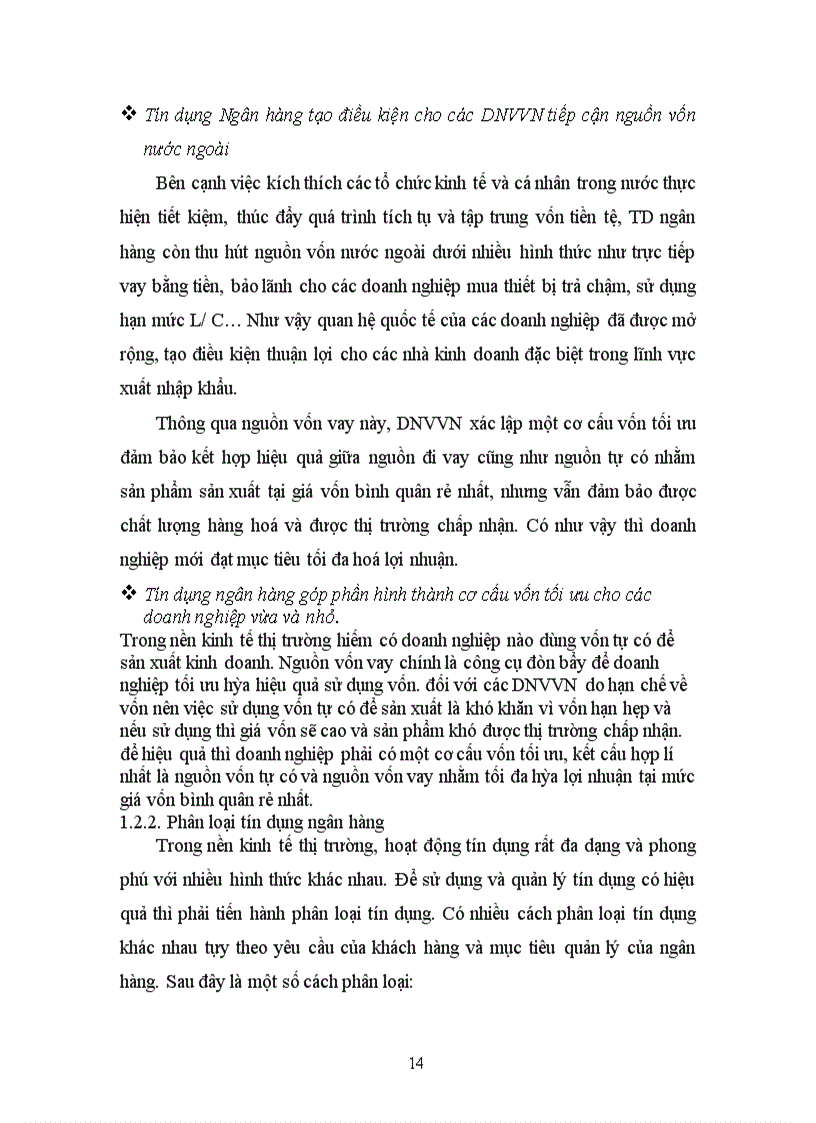 image for page Tín dụng Ngân hàng đối với Doanh nghiệp nhỏ và vừa