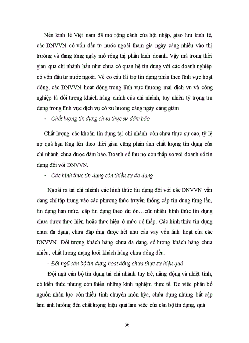 image for page Tín dụng Ngân hàng đối với Doanh nghiệp nhỏ và vừa