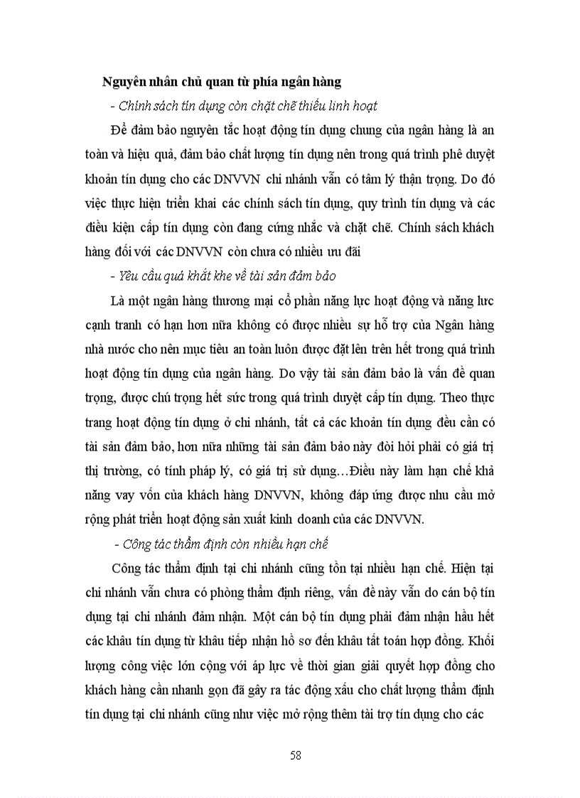 image for page Tín dụng Ngân hàng đối với Doanh nghiệp nhỏ và vừa