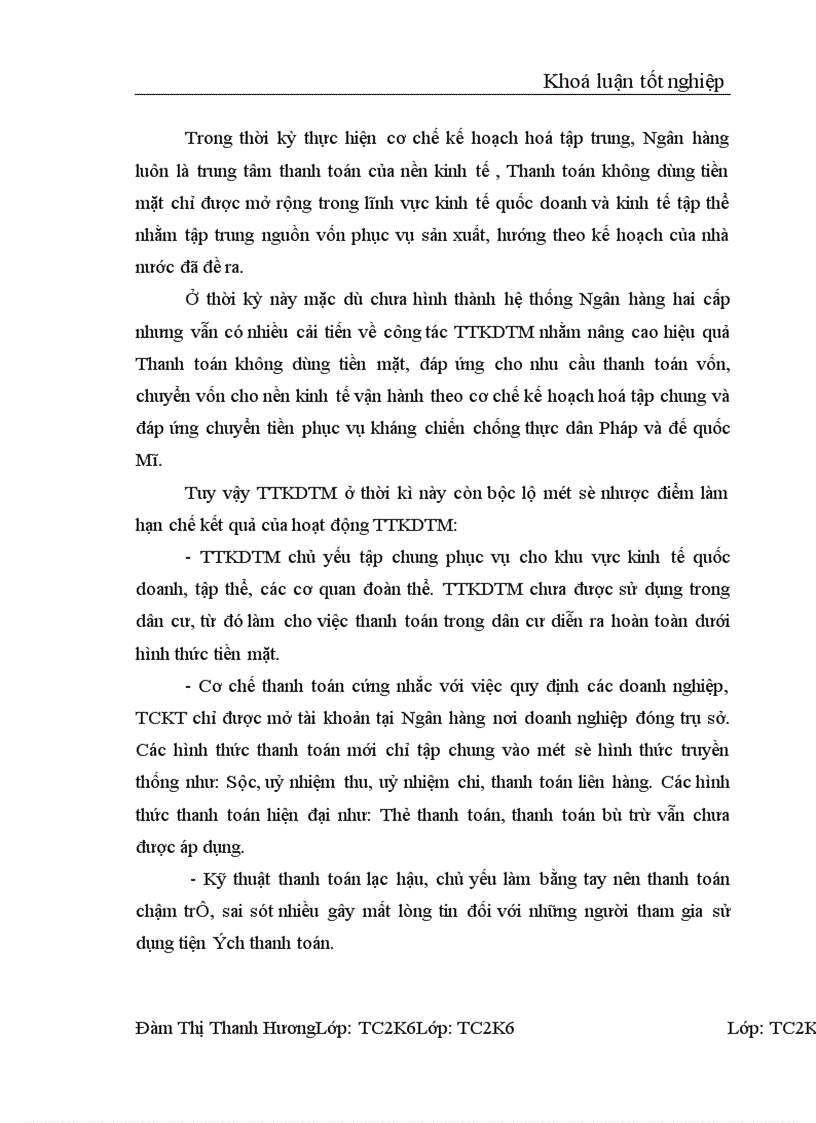 image for page Thanh toán không dùng tiền mặt tại NHĐT&PT Cao Bằng - Thực trạng và giải pháp