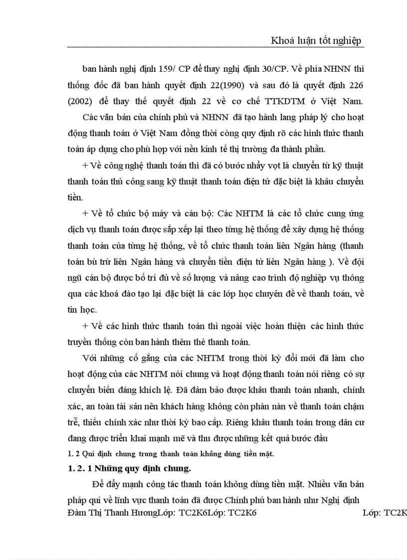 image for page Thanh toán không dùng tiền mặt tại NHĐT&PT Cao Bằng - Thực trạng và giải pháp