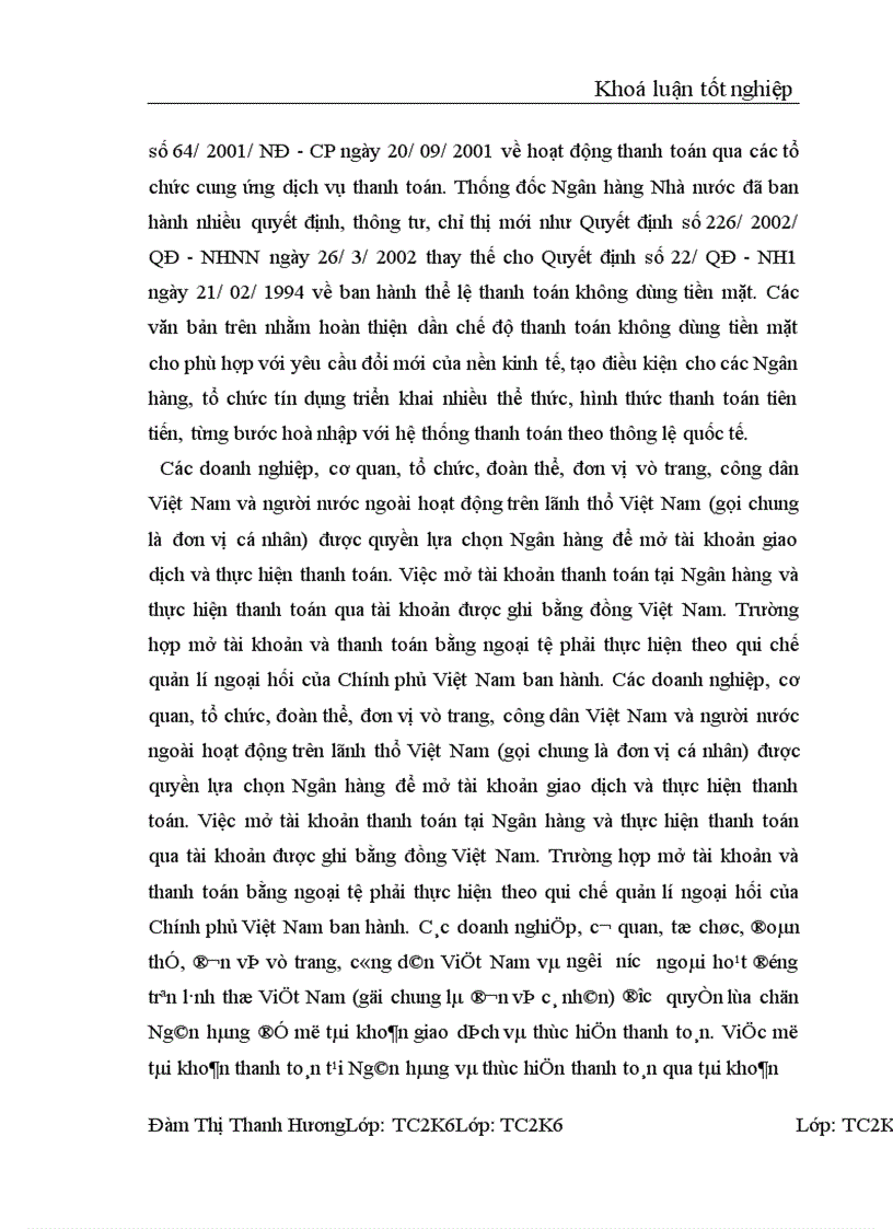 image for page Thanh toán không dùng tiền mặt tại NHĐT&PT Cao Bằng - Thực trạng và giải pháp