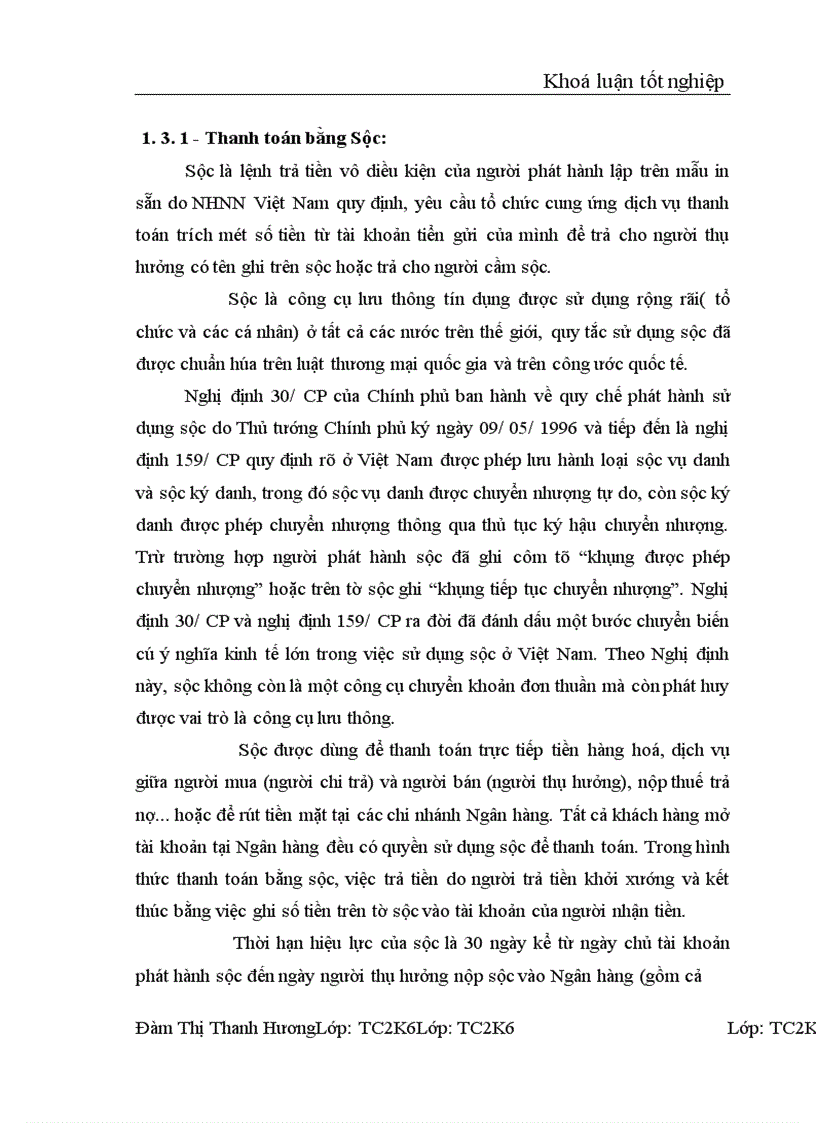 image for page Thanh toán không dùng tiền mặt tại NHĐT&PT Cao Bằng - Thực trạng và giải pháp