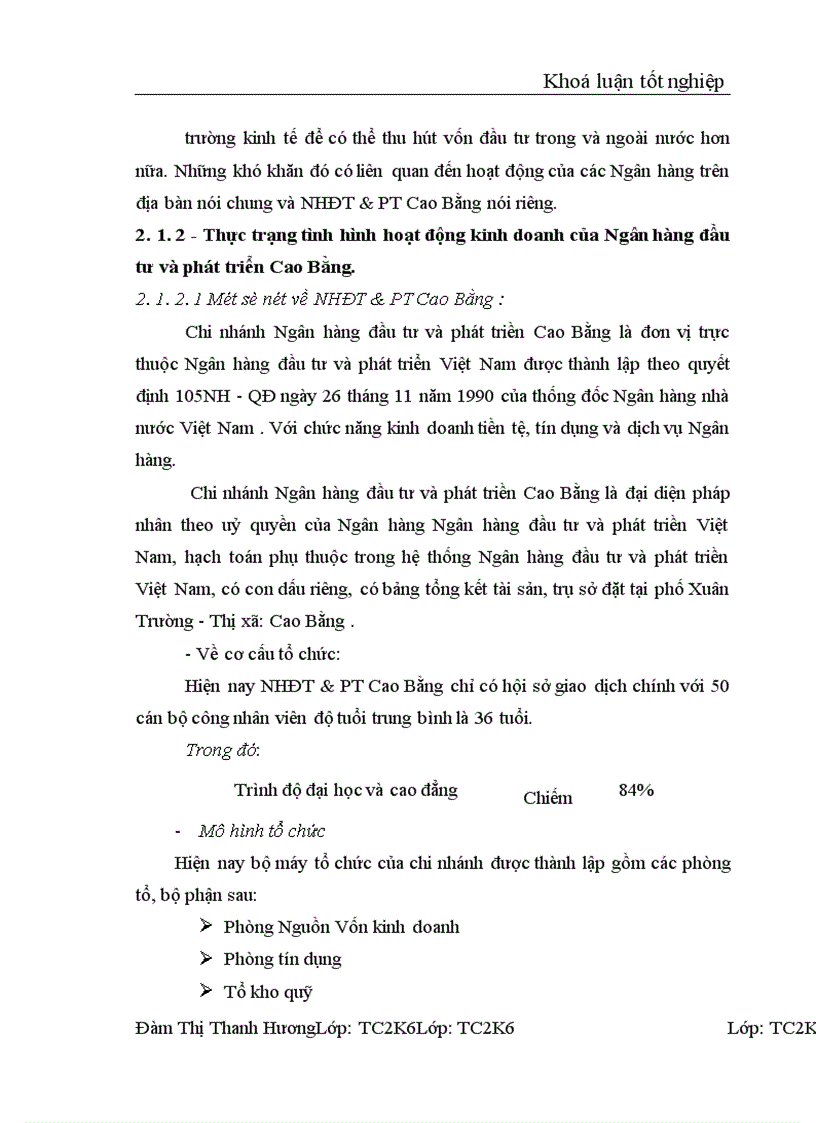 image for page Thanh toán không dùng tiền mặt tại NHĐT&PT Cao Bằng - Thực trạng và giải pháp