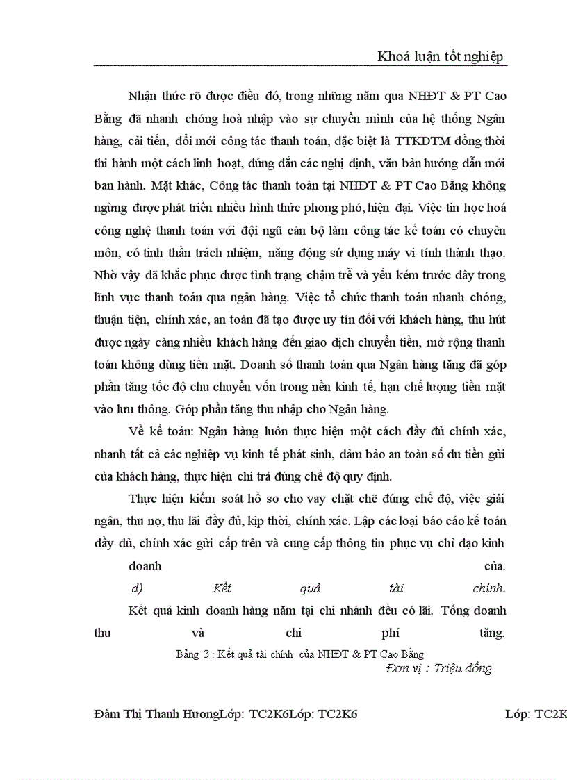 image for page Thanh toán không dùng tiền mặt tại NHĐT&PT Cao Bằng - Thực trạng và giải pháp