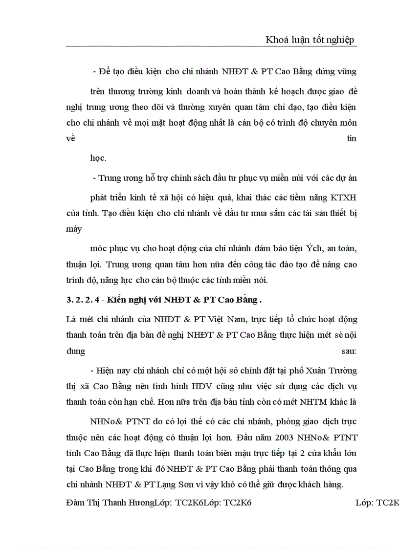 image for page Thanh toán không dùng tiền mặt tại NHĐT&PT Cao Bằng - Thực trạng và giải pháp