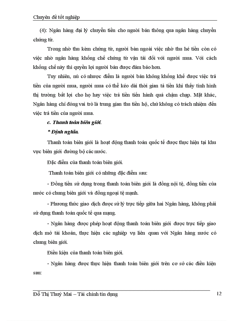 image for page Hoạt động thanh toán quốc tế theo phương thức tín dụng chứng từ