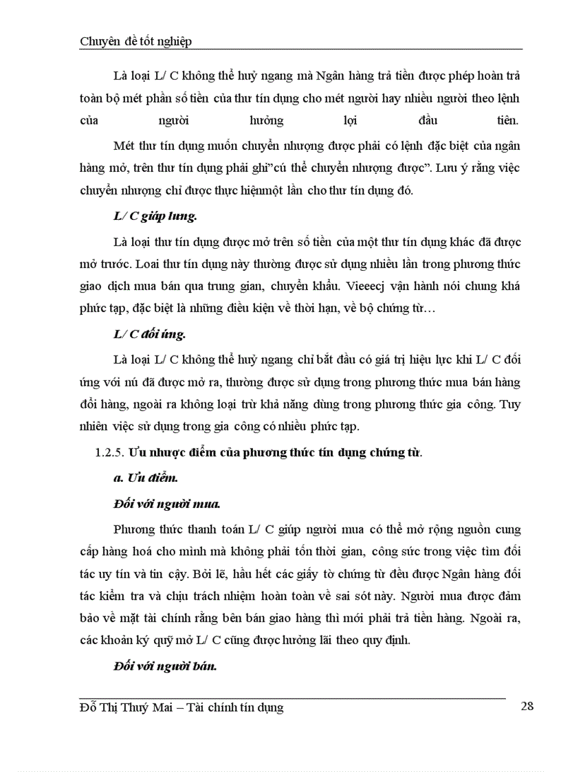 image for page Hoạt động thanh toán quốc tế theo phương thức tín dụng chứng từ