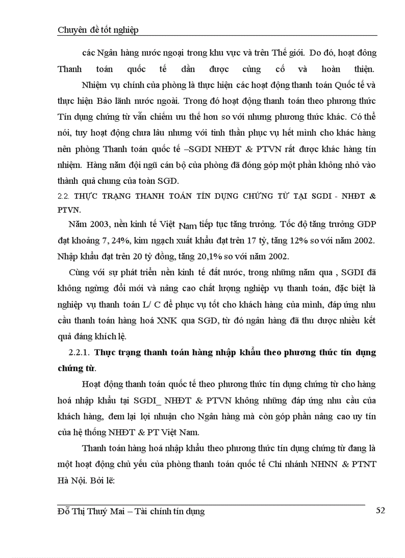 image for page Hoạt động thanh toán quốc tế theo phương thức tín dụng chứng từ