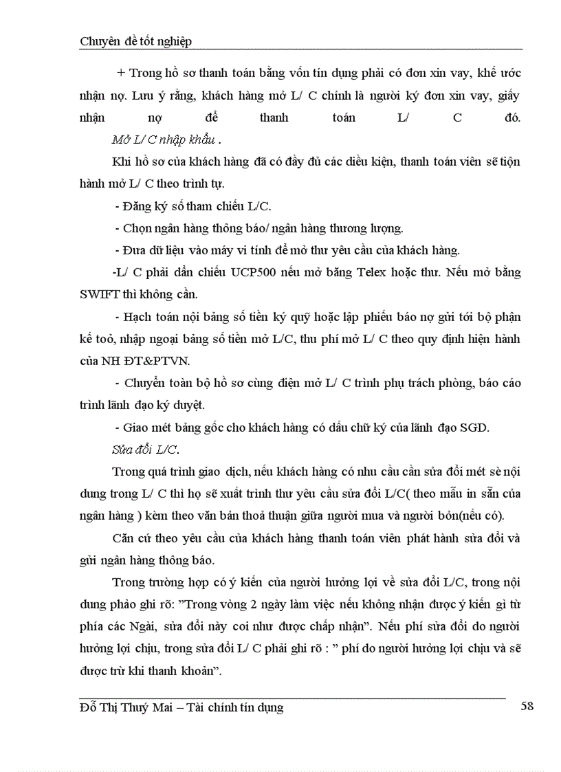 image for page Hoạt động thanh toán quốc tế theo phương thức tín dụng chứng từ