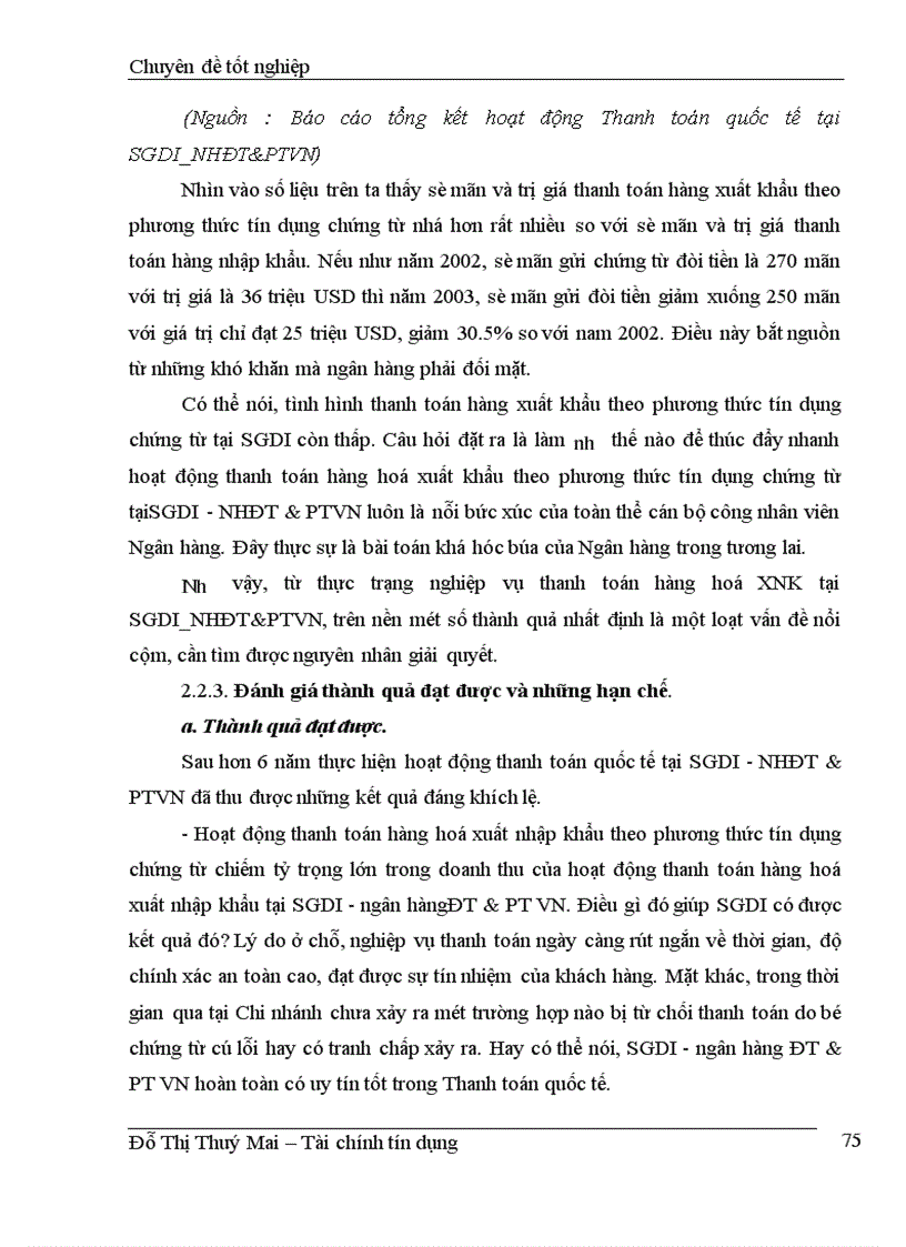 image for page Hoạt động thanh toán quốc tế theo phương thức tín dụng chứng từ