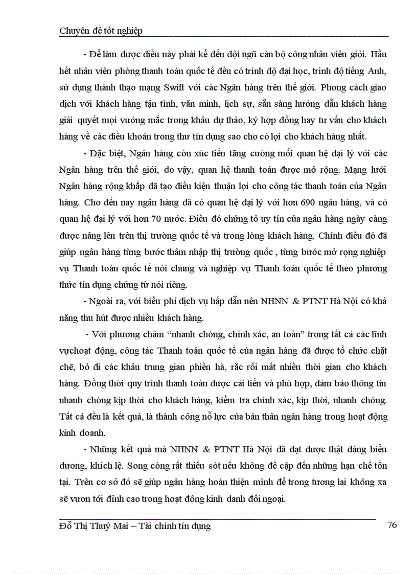 image for page Hoạt động thanh toán quốc tế theo phương thức tín dụng chứng từ