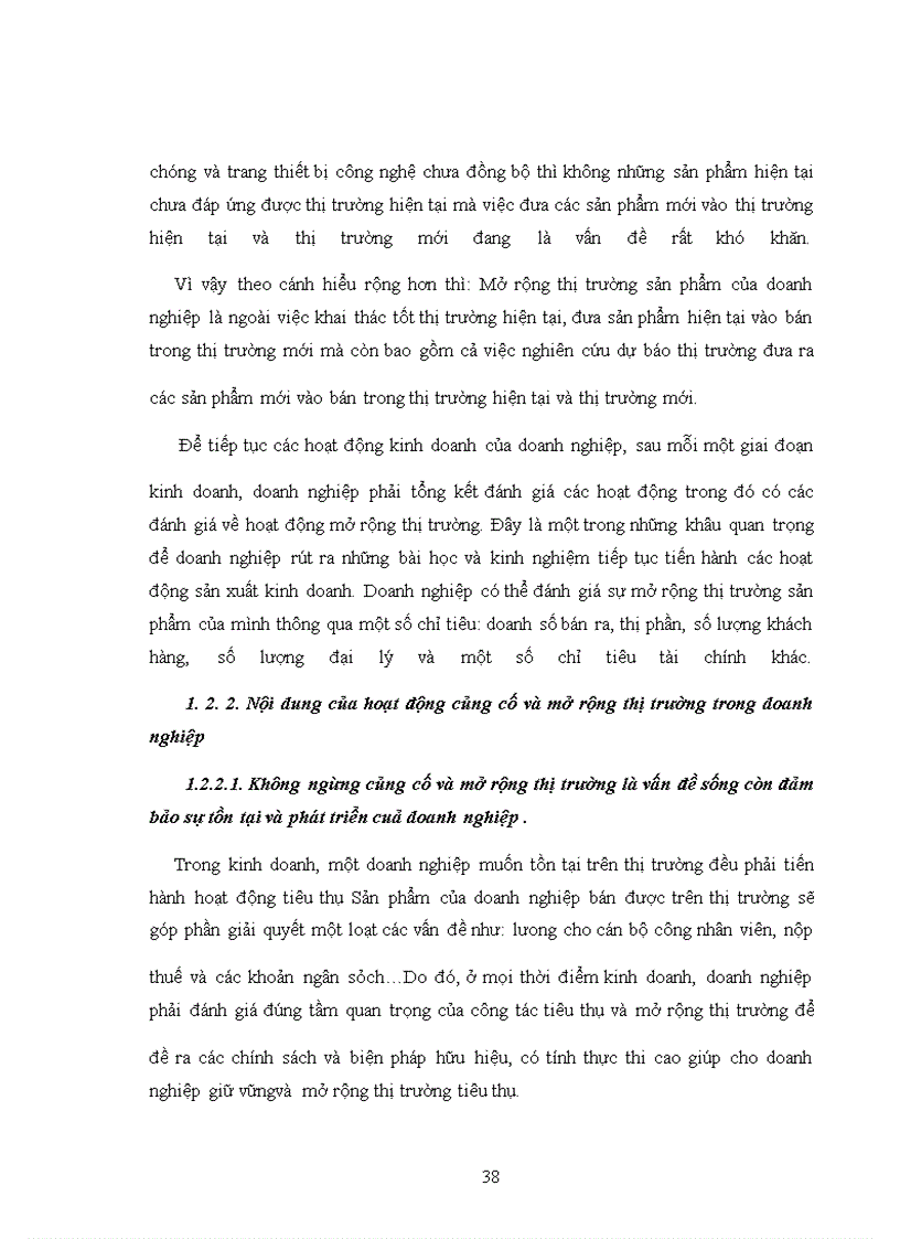 image for page Một số biện pháp nhằm củng cố và mở rộng thị trường tiêu thụ sản phẩm của Công ty Cổ Phần tư vấn thiết kế và chuyển giao công nghệ