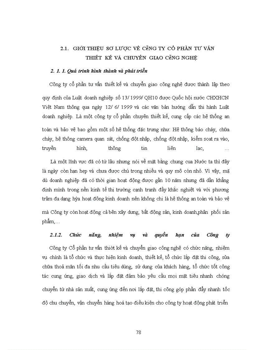 image for page Một số biện pháp nhằm củng cố và mở rộng thị trường tiêu thụ sản phẩm của Công ty Cổ Phần tư vấn thiết kế và chuyển giao công nghệ