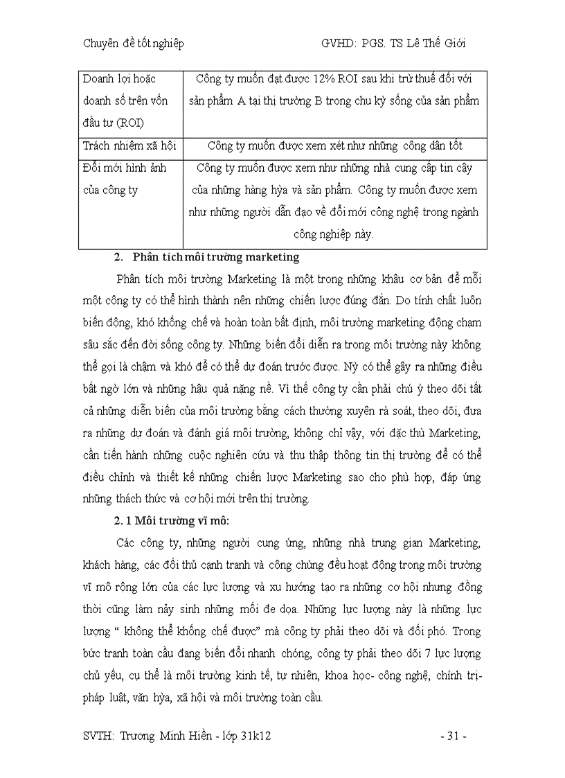 image for page Công tác hoạch định Marketing và mở rộng thị trường tại công ty DANAMECO