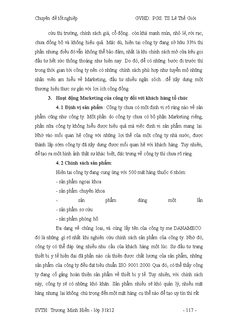 image for page Công tác hoạch định Marketing và mở rộng thị trường tại công ty DANAMECO