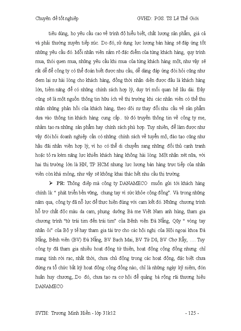 image for page Công tác hoạch định Marketing và mở rộng thị trường tại công ty DANAMECO