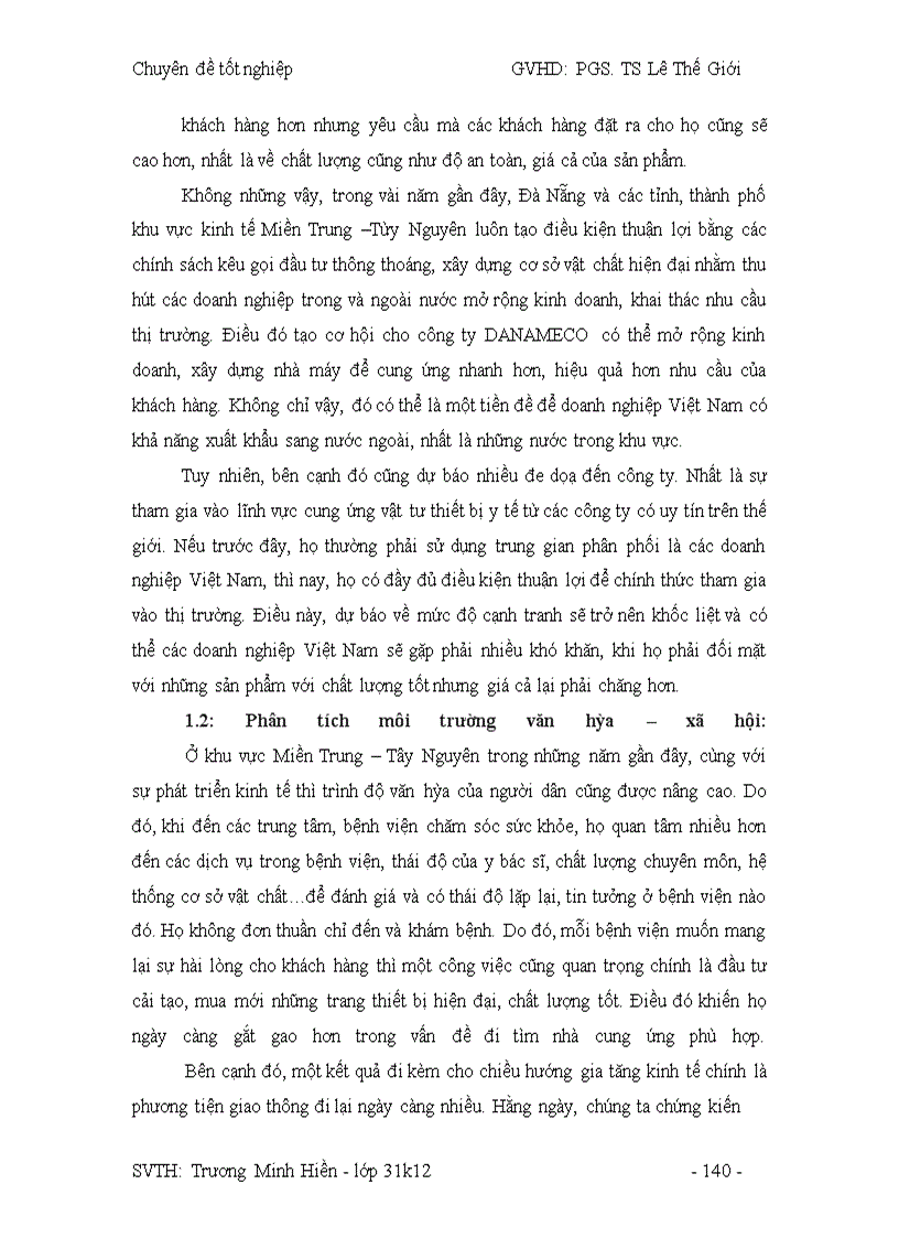 image for page Công tác hoạch định Marketing và mở rộng thị trường tại công ty DANAMECO