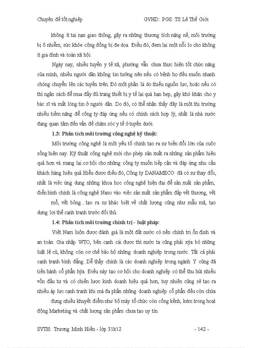 image for page Công tác hoạch định Marketing và mở rộng thị trường tại công ty DANAMECO