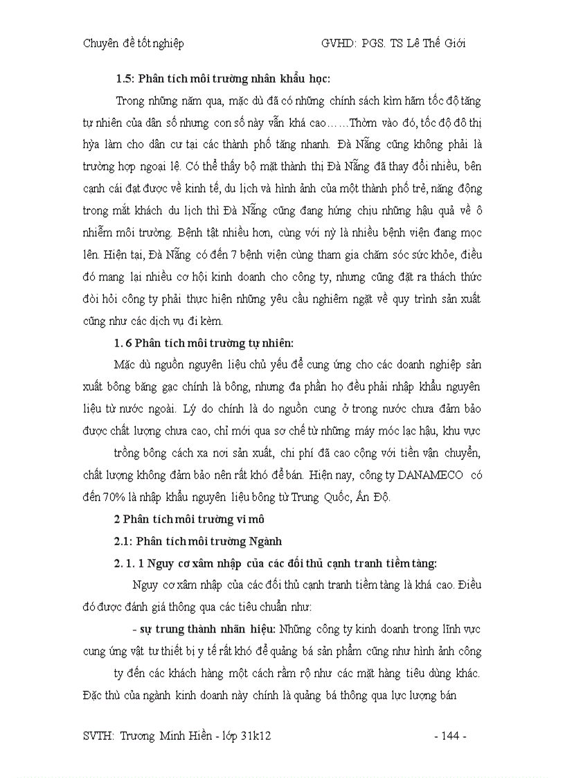 image for page Công tác hoạch định Marketing và mở rộng thị trường tại công ty DANAMECO