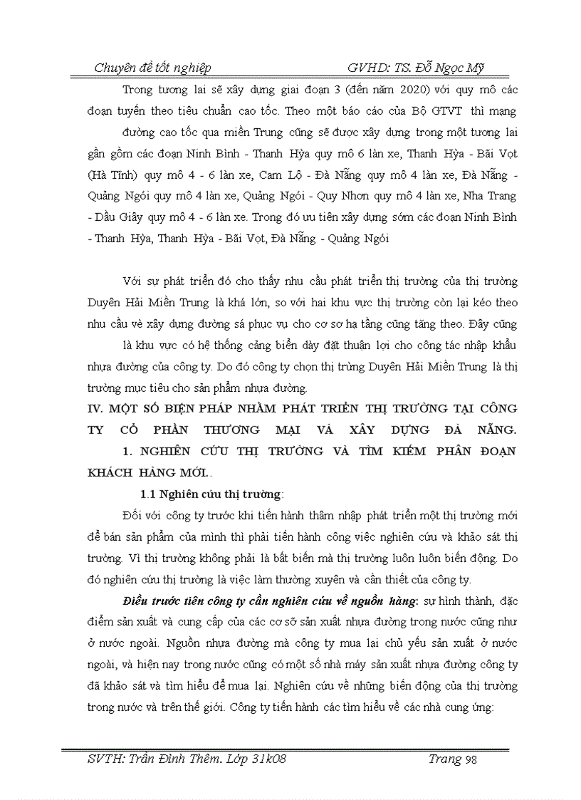 image for page Những giải pháp phát triển thị trường tiêu thụ sản phẩm nhựa đường tại Công ty cổ phần Thương Mại và Xây Dựng Đà Nẵng