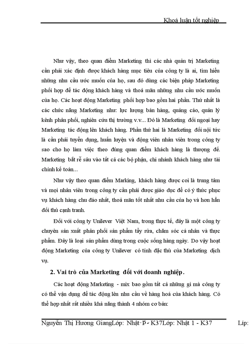 image for page Chiến lược Marketing trong cạnh tranh chiếm lĩnh thị trường của Unilever tại Việt Nam