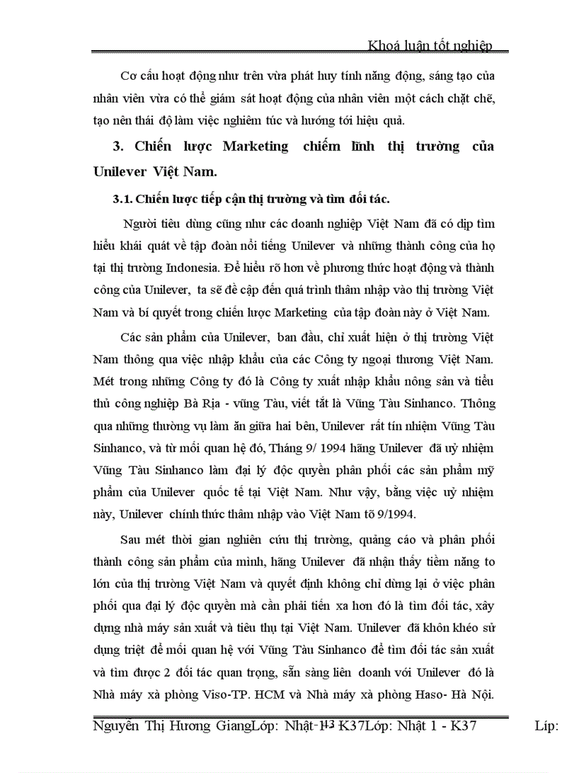 image for page Chiến lược Marketing trong cạnh tranh chiếm lĩnh thị trường của Unilever tại Việt Nam