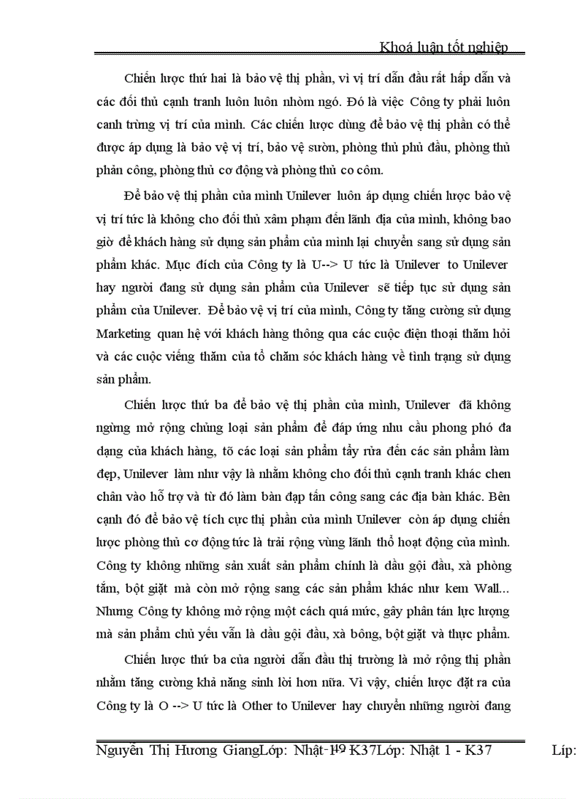 image for page Chiến lược Marketing trong cạnh tranh chiếm lĩnh thị trường của Unilever tại Việt Nam