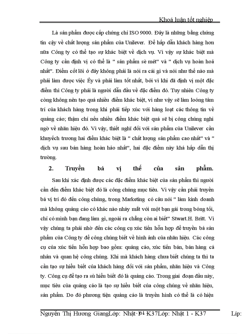 image for page Chiến lược Marketing trong cạnh tranh chiếm lĩnh thị trường của Unilever tại Việt Nam