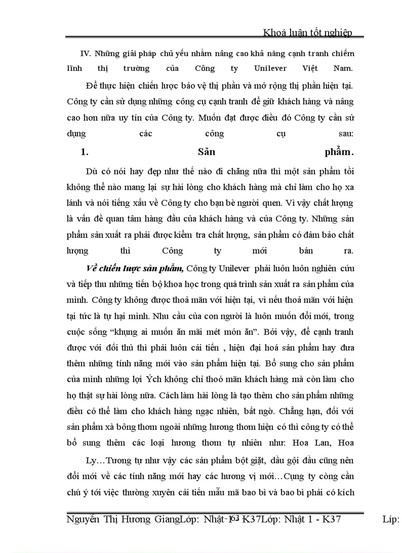 image for page Chiến lược Marketing trong cạnh tranh chiếm lĩnh thị trường của Unilever tại Việt Nam
