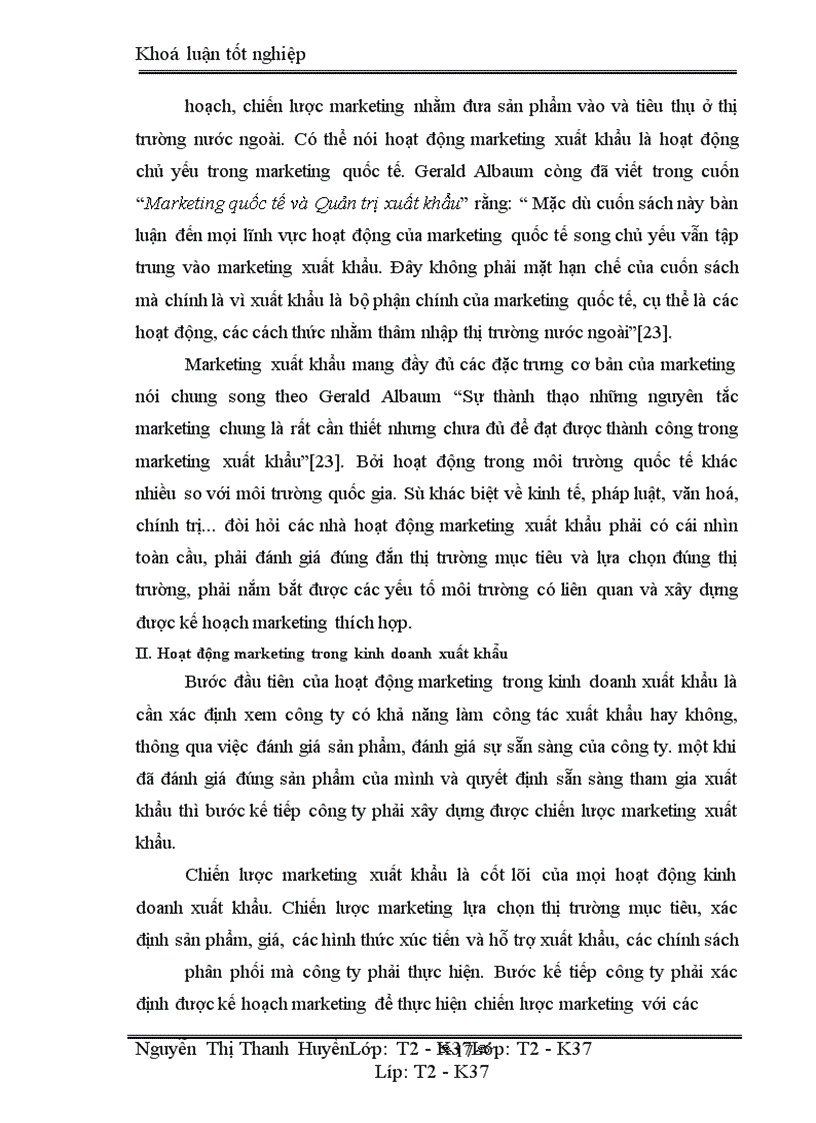 image for page Marketing xuất khẩu và vận dụng trong kinh doanh xuất khẩu ở công ty may 10