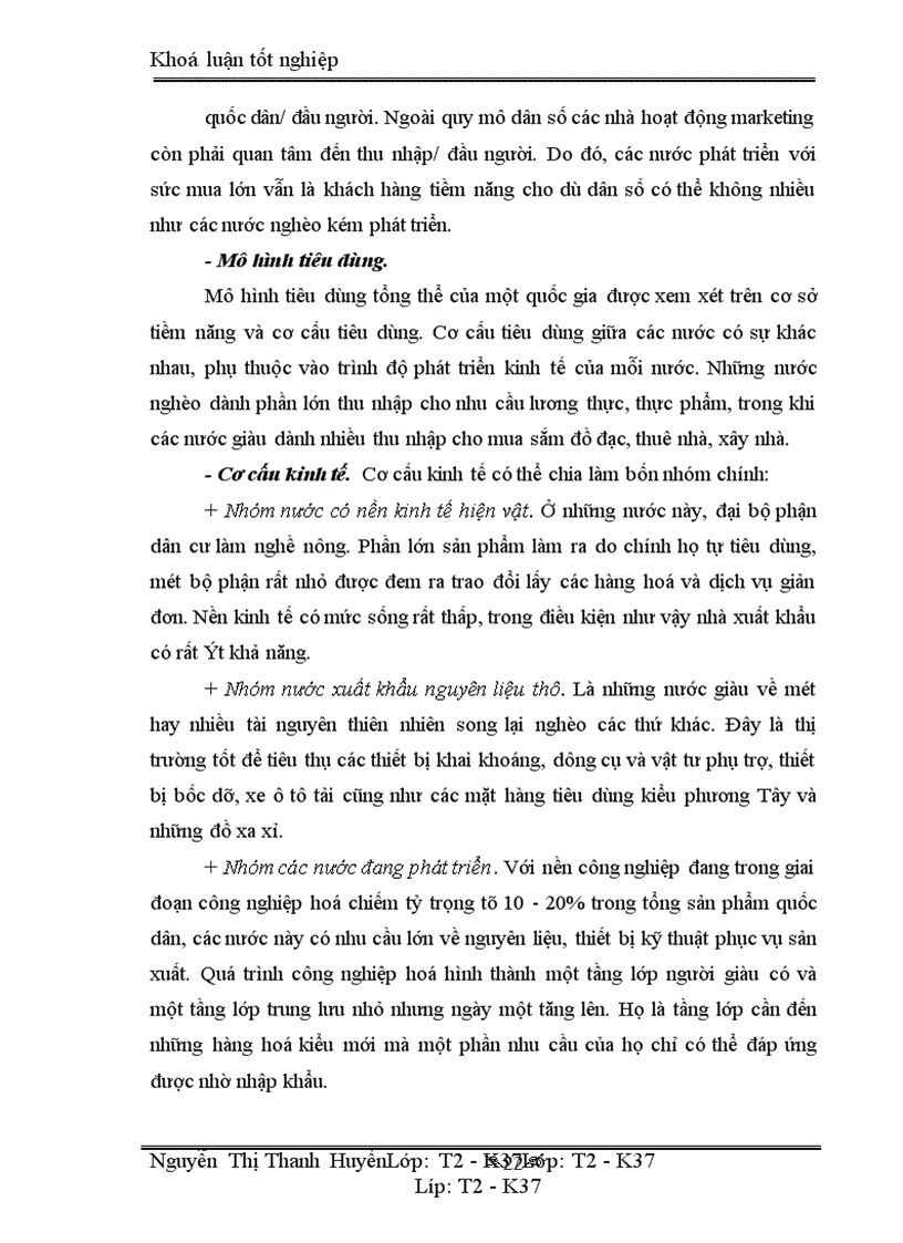 image for page Marketing xuất khẩu và vận dụng trong kinh doanh xuất khẩu ở công ty may 10