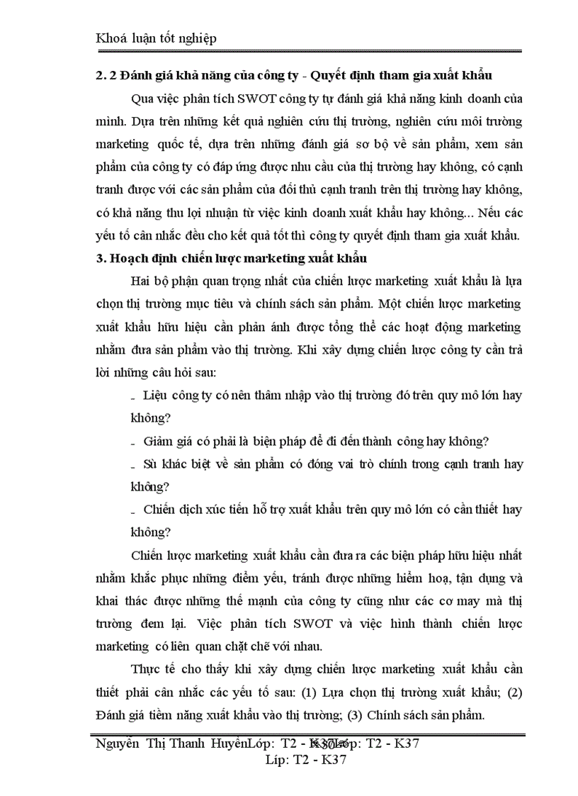 image for page Marketing xuất khẩu và vận dụng trong kinh doanh xuất khẩu ở công ty may 10