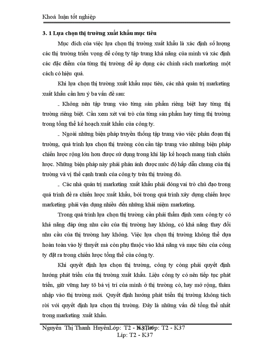 image for page Marketing xuất khẩu và vận dụng trong kinh doanh xuất khẩu ở công ty may 10