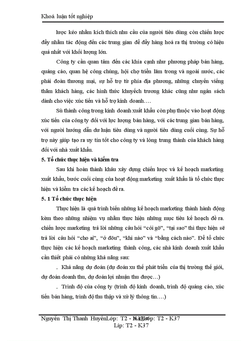 image for page Marketing xuất khẩu và vận dụng trong kinh doanh xuất khẩu ở công ty may 10