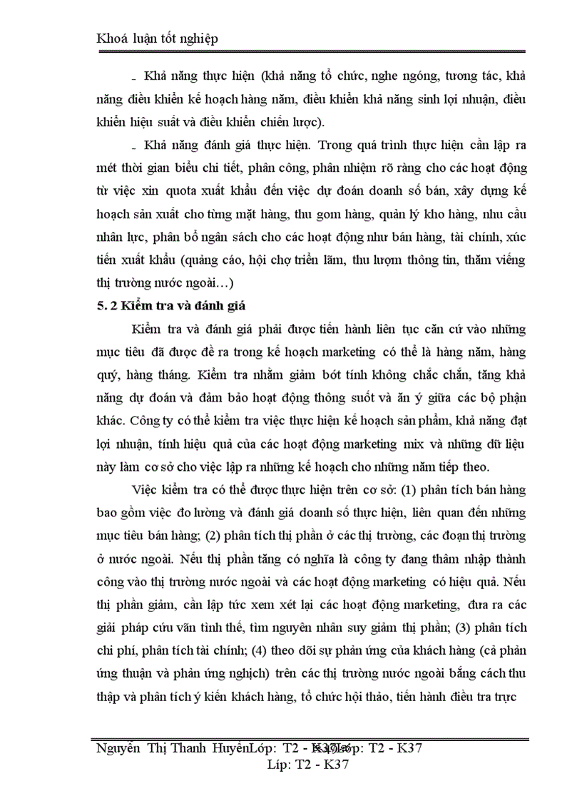 image for page Marketing xuất khẩu và vận dụng trong kinh doanh xuất khẩu ở công ty may 10