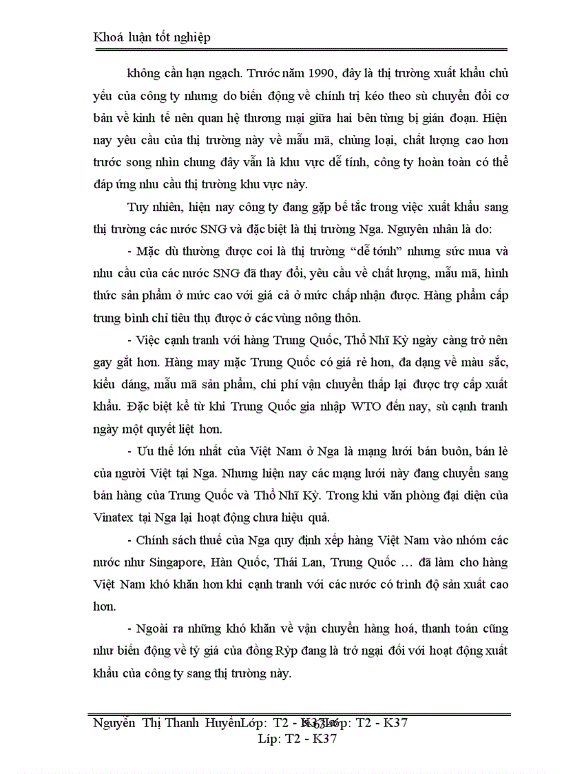 image for page Marketing xuất khẩu và vận dụng trong kinh doanh xuất khẩu ở công ty may 10