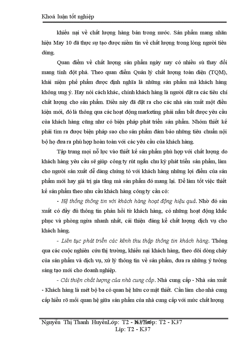 image for page Marketing xuất khẩu và vận dụng trong kinh doanh xuất khẩu ở công ty may 10