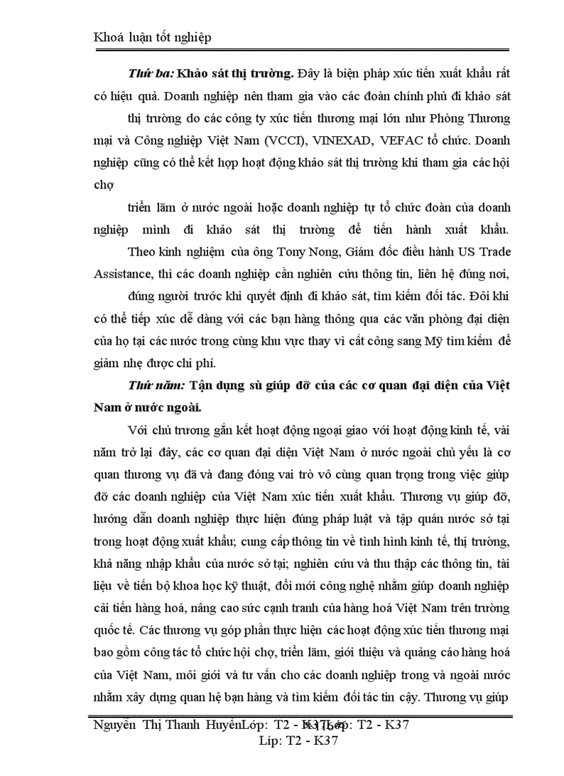 image for page Marketing xuất khẩu và vận dụng trong kinh doanh xuất khẩu ở công ty may 10