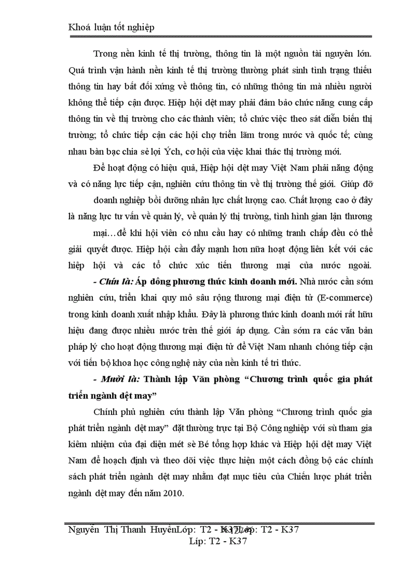 image for page Marketing xuất khẩu và vận dụng trong kinh doanh xuất khẩu ở công ty may 10