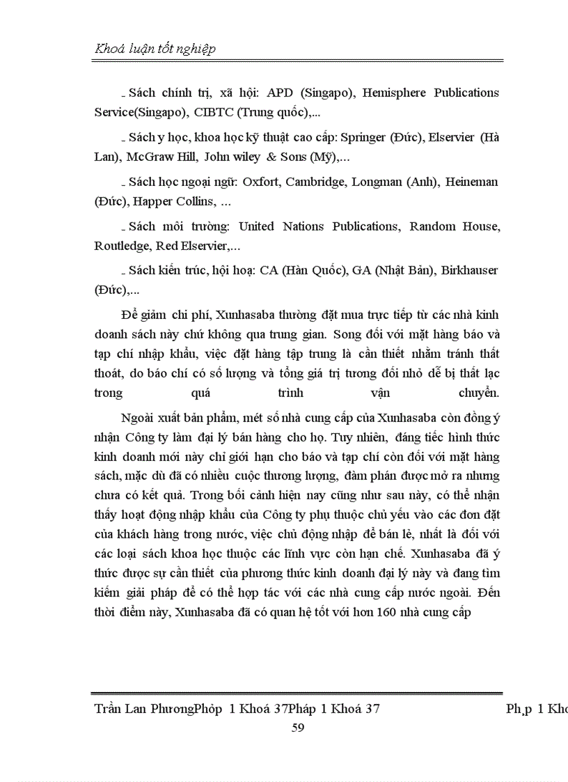 image for page Công tác nghiên cứu và phát triển thị trường nhập khẩu sách báo của Công ty Xuất nhập khẩu sách báo Xunhasaba