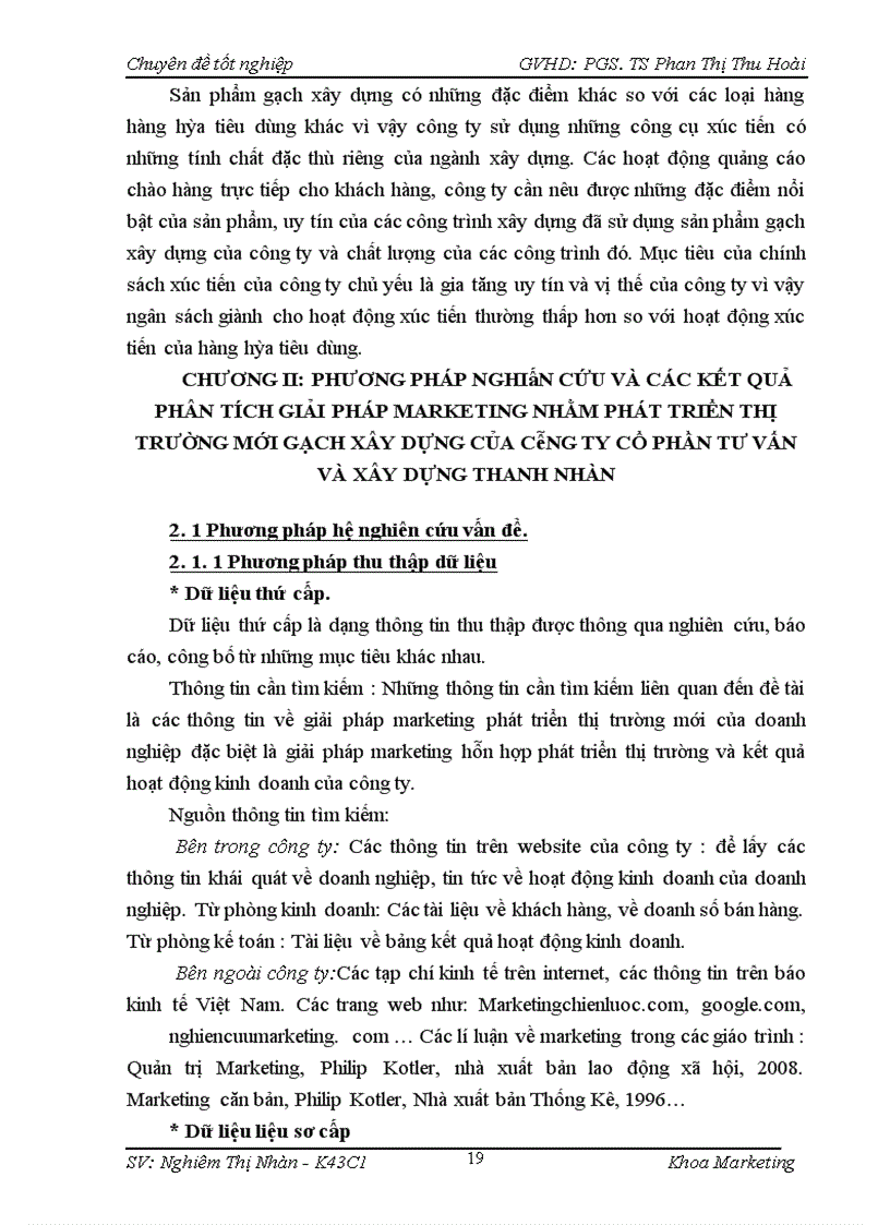 image for page Giải pháp marketing nhằm phát triển thị trường mới cho gạch xây dựng của công ty Cổ Phần Tư Vấn Và Xây Dựng Thanh Nhàn trên thị trường Bắc Ninh.