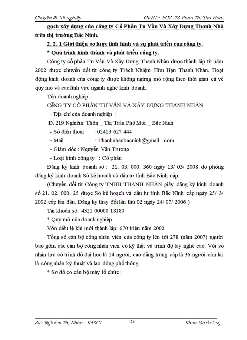 image for page Giải pháp marketing nhằm phát triển thị trường mới cho gạch xây dựng của công ty Cổ Phần Tư Vấn Và Xây Dựng Thanh Nhàn trên thị trường Bắc Ninh.