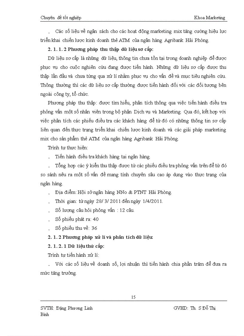 image for page Giải pháp marketing tăng cường hiệu lực triển khai chiến lược kinh doanh thẻ ATM của ngân hàng NNo&PTNT thành phố Hải Phòng