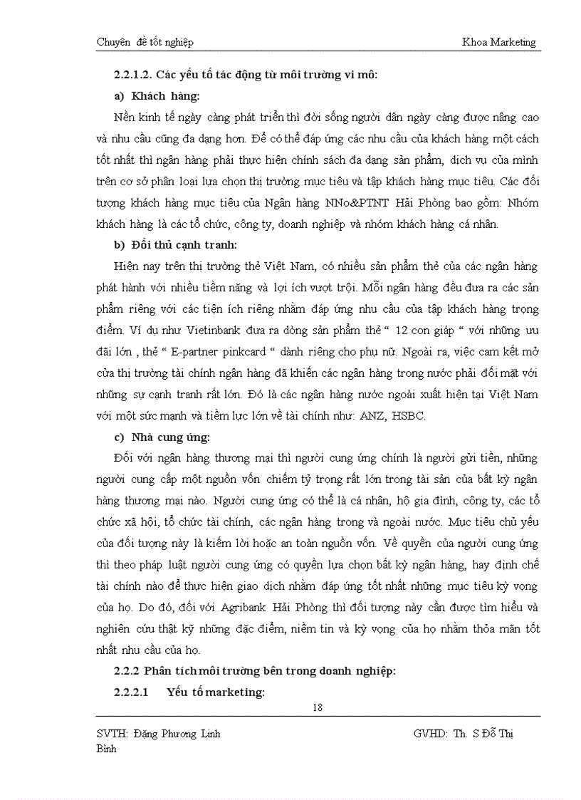 image for page Giải pháp marketing tăng cường hiệu lực triển khai chiến lược kinh doanh thẻ ATM của ngân hàng NNo&PTNT thành phố Hải Phòng