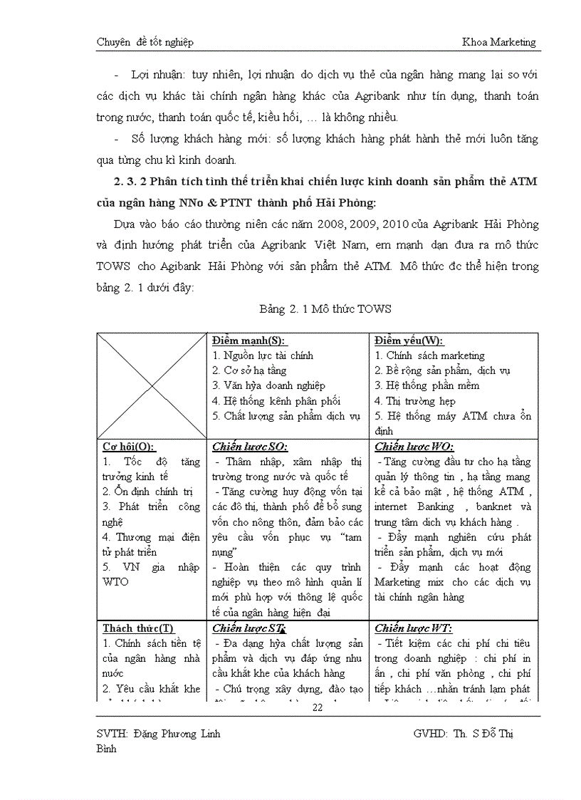 image for page Giải pháp marketing tăng cường hiệu lực triển khai chiến lược kinh doanh thẻ ATM của ngân hàng NNo&PTNT thành phố Hải Phòng